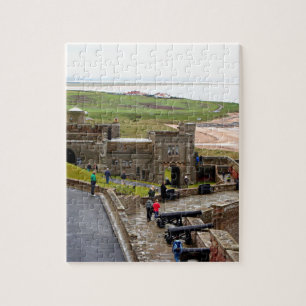 Bamburgh slott, Northumberland, England Pussel