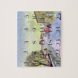 Bamburgh Village Advent kalenderpussel Pussel