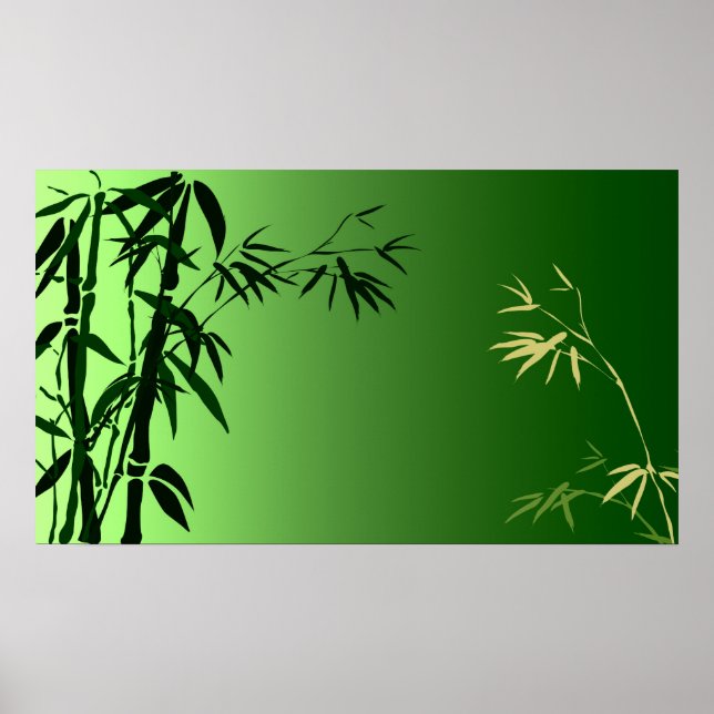 Bambus Poster (Framsidan)