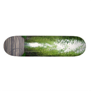 Bambuväg Mini Skateboard Bräda 18,5 Cm