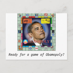Bamopol, Redo för ett spel av obamopol? Vykort