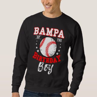 Bampa från födelsedagskorgen Baseball Theme Bday C Lång Ärmad Tröja
