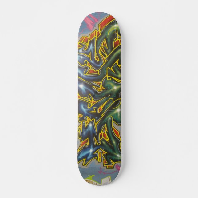 Bams grafitti skateboard bräda 19,5 cm (Framsida)