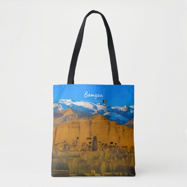Bamyan, Afghanistan - Buddha-klippdalen Tygkasse (Framsida)