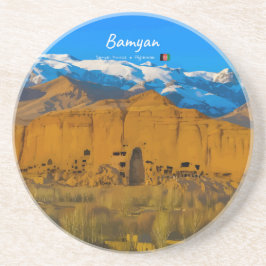 Bamyan, Afghanistan - Buddha Klippdalen Underlägg