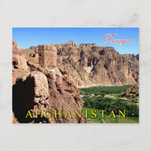 Bamyan, provinsen Bamyan, Afghanistan Vykort