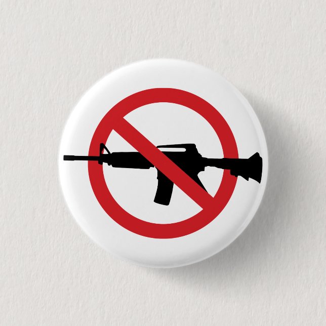Ban Assault Rifles - ingen Symbol Red Line Knapp (Framsida)