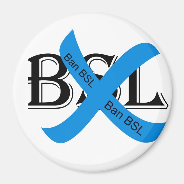 Ban BSL magnet (Framsidan)