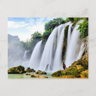 Ban Gloc Waterfall, Vietnam Vykort