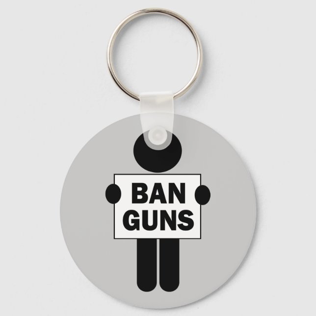 Ban Guns Nyckelring (Framsida)