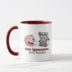Ban Ignorance Not Bokar Mugg