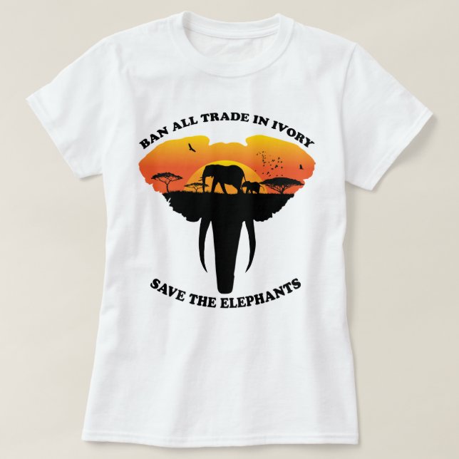 Ban Ivory T Shirt (Design framsida)