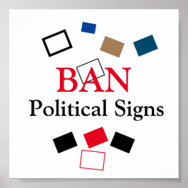BAN:s politiska signaturer Poster