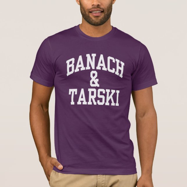 Banach & Tarski T-tröja T-shirt (Framsida)