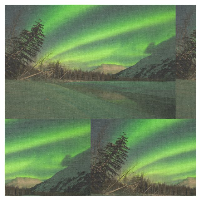 Banad Aurora Tyg (Närbild)