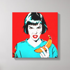 banan'24 canvastryck