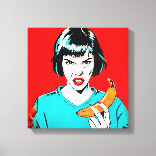 banan'24 canvastryck (Framsida)