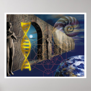 Banan av evolution poster