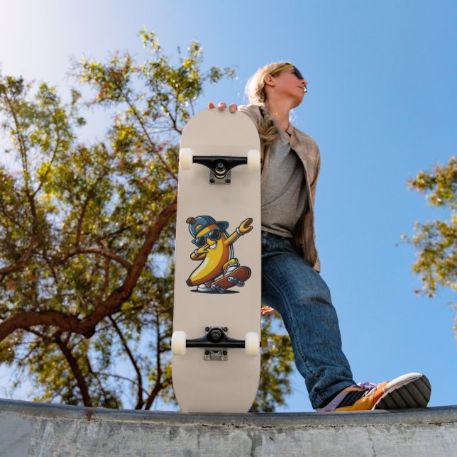 Banan Dabbing Mini Skateboard Bräda 18,5 Cm (Utomhus 1)