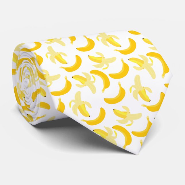 Banan fruktmönster slips (Rullad)