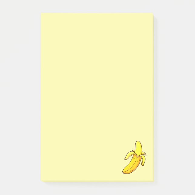 Banan - Fruktsamling -  Post-it Block (Framsida)