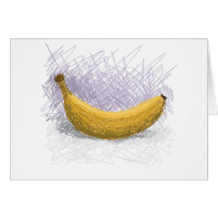 banan hälsningskort