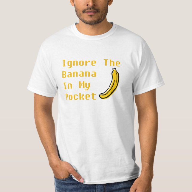 Banan i mitt fick- t-shirt (Framsida)
