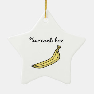 Banan Julgransprydnad Keramik