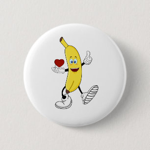 Banan Kärlek Knapp