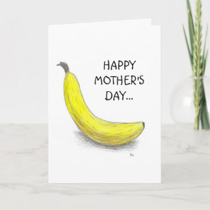 Banan LYCKLIG MORS DAG Kort