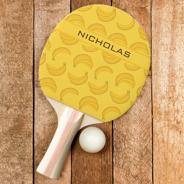 Banan med Namn Pingisracket (Skapare uppladdad)