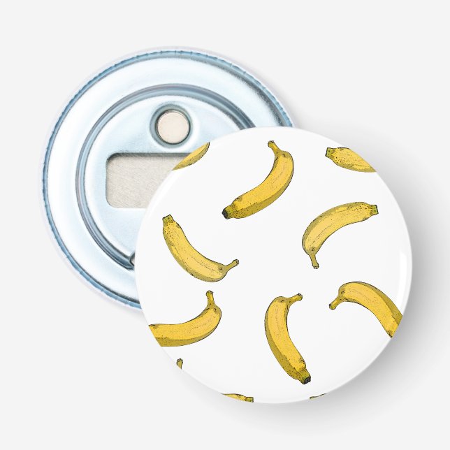 banan mönster flasköppnare (Framsidan)