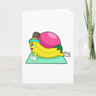 Banan på Yoga Fitness Kort