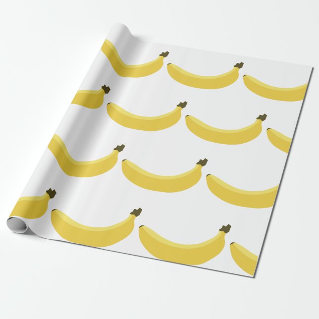 Banan Presentpapper (Utrullad)