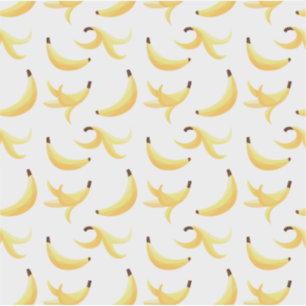 Banan skal polygon modernt mönster