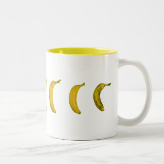 banan-skateboard Två-Tonad mugg