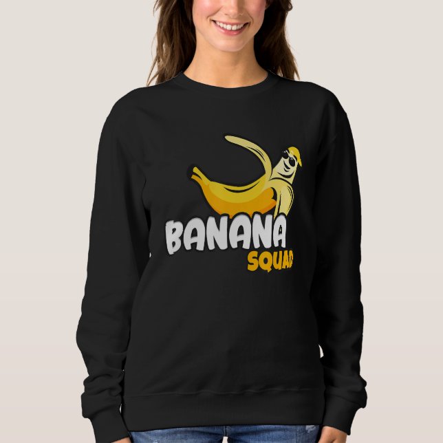 Banan Squad Banan Kökbanan Frukt T Shirt (Framsida)