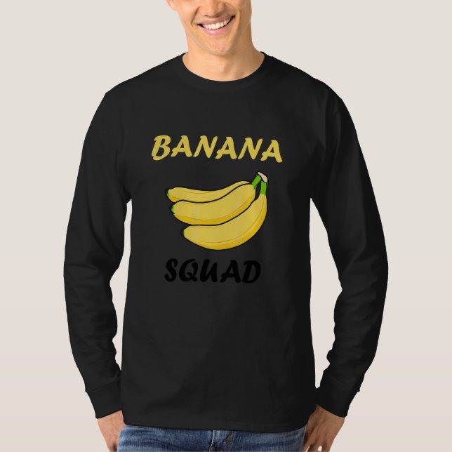 Banan Squad Matkock Exotiska Frukter T Shirt (Framsida)