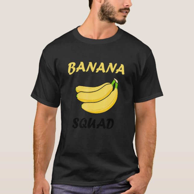 Banan Squad Matkock Exotiska Frukter T Shirt (Framsida)
