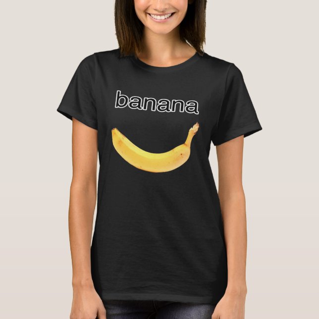 banan t shirt (Framsida)
