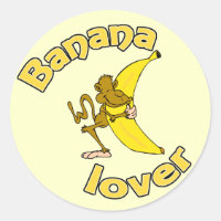 Banana Älskare Stickers