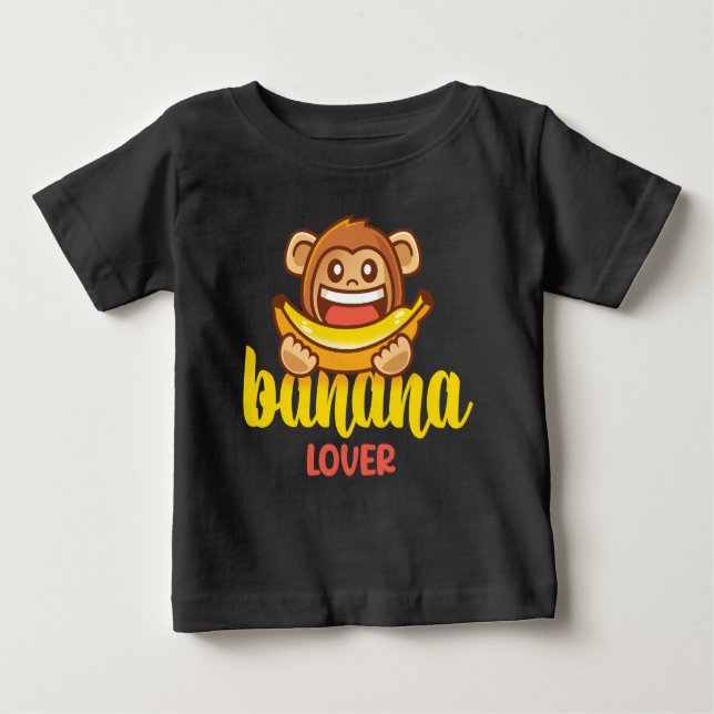 Banana älskare t shirt (Framsida)