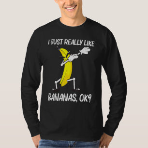 Banana Art För manar kvinnor Berry Fruit Smoothie T Shirt