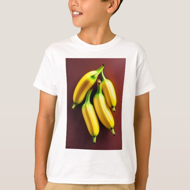 Banana Art Kids T-Shirt (Framsida)