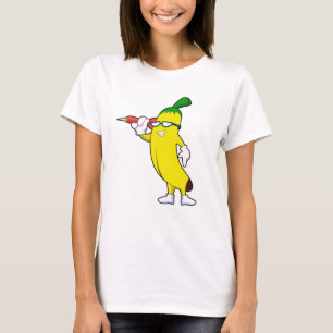 Banana at Darts med Dart T Shirt