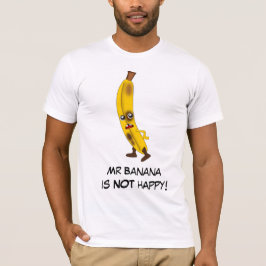 Banana: Bad Fruit Gang med Anpassade Slogan T-shirt