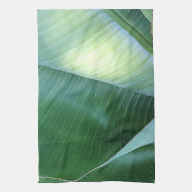 Banana blad Abstrakt 37 Kökshandduk (Vertikal)