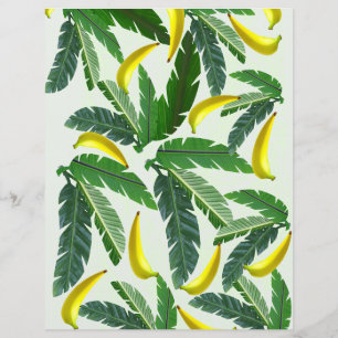 Banana blad Scrapbook papper