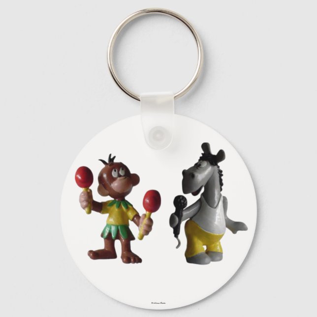 Banana Blues Keychain Nyckelring (Framsida)