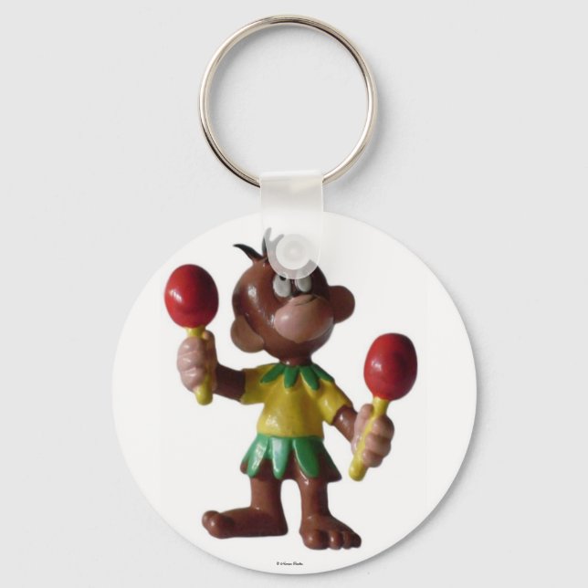Banana Blues Keychain Nyckelring (Framsida)